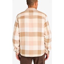 Timberland Overshirt With Beige Fluffy Lining