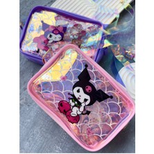 EyER Shoping Kuromi Şeffaf Yan Çanta Çocuk Çantası