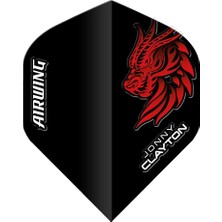 Red Dragon Airwing Moulded Jonny Clayton Dragon Standart Dart Flight