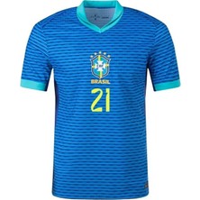 Legent Lady Brezilya 2024/25 Endrick Felipe Iç Saha Forması (Autentic Kit)