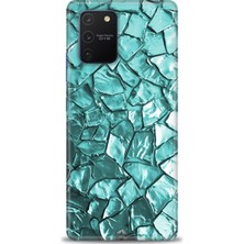 Samsung Galaxy A91 Hd Baskılı Kılıf + Seramik Tam Kaplayan Ekran Koruyucu 335