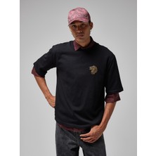 GS Store GSSTORE X Midground Aslan Logolu Erkek Basic T-Shirt E251229