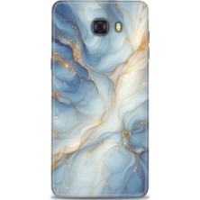 Rulet Samsung Galaxy C9 Pro Hd Baskılı Kılıf + Seramik Tam Kaplayan Ekran Koruyucu 318