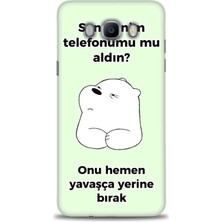 Samsung Galaxy J7 2016 Hd Baskılı Kılıf + Seramik Tam Kaplayan Ekran Koruyucu 155