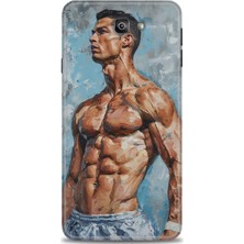 Samsung Galaxy J7 Prime Hd Baskılı Kılıf + Seramik Tam Kaplayan Ekran Koruyucu 4