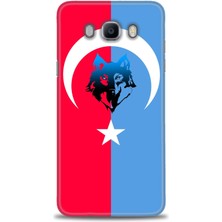 Samsung Galaxy J7 2016 Hd Baskılı Kılıf + Seramik Tam Kaplayan Ekran Koruyucu 462