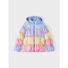 Name It Kız Çocuk Renkli Şişme Mont