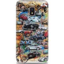 Samsung Galaxy J2 Core Hd Baskılı Kılıf + Seramik Tam Kaplayan Ekran Koruyucu 483