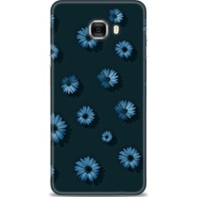 Samsung Galaxy C7 Hd Baskılı Kılıf + Seramik Tam Kaplayan Ekran Koruyucu 136