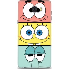 Samsung Galaxy C9 Pro Hd Baskılı Kılıf + Seramik Tam Kaplayan Ekran Koruyucu 454