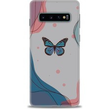 Rulet Samsung Galaxy S10 Hd Baskılı Kılıf + Seramik Tam Kaplayan Ekran Koruyucu 185
