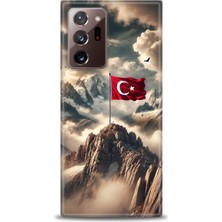 Samsung Galaxy Note 20 Ultra Hd Baskılı Kılıf + Seramik Tam Kaplayan Ekran Koruyucu 34