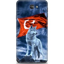 Samsung Galaxy J7 Prime Hd Baskılı Kılıf + Seramik Tam Kaplayan Ekran Koruyucu 36