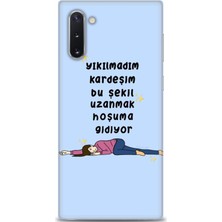 Samsung Galaxy Note 10 Hd Baskılı Kılıf + Seramik Tam Kaplayan Ekran Koruyucu 169
