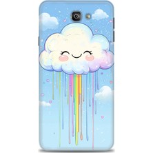 Samsung Galaxy J7 Prime Hd Baskılı Kılıf + Seramik Tam Kaplayan Ekran Koruyucu 307