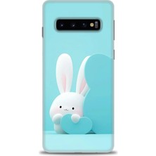 Rulet Samsung Galaxy S10 Hd Baskılı Kılıf + Seramik Tam Kaplayan Ekran Koruyucu 73