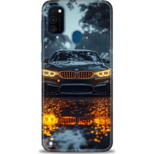 Rulet Samsung Galaxy M30S Hd Baskılı Kılıf + Seramik Tam Kaplayan Ekran Koruyucu 488