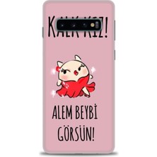 Samsung Galaxy S10 Hd Baskılı Kılıf + Seramik Tam Kaplayan Ekran Koruyucu 165