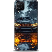 Rulet Samsung Galaxy M12 Hd Baskılı Kılıf + Seramik Tam Kaplayan Ekran Koruyucu 488