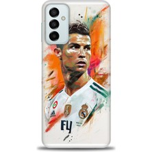 Samsung Galaxy M23 Hd Baskılı Kılıf + Seramik Tam Kaplayan Ekran Koruyucu 7