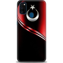 Samsung Galaxy M21 Hd Baskılı Kılıf + Seramik Tam Kaplayan Ekran Koruyucu 31