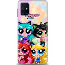 Samsung Galaxy M31S Hd Baskılı Kılıf + Seramik Tam Kaplayan Ekran Koruyucu 127