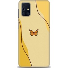 Rulet Samsung Galaxy M31S Hd Baskılı Kılıf + Seramik Tam Kaplayan Ekran Koruyucu 188