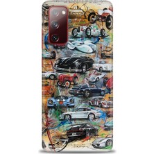 Rulet Samsung Galaxy S20 Fe Hd Baskılı Kılıf + Seramik Tam Kaplayan Ekran Koruyucu 483