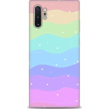 Samsung Galaxy Note 10 Plus Hd Baskılı Kılıf + Seramik Tam Kaplayan Ekran Koruyucu 423