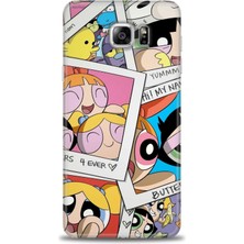 Samsung Galaxy Note 5 Hd Baskılı Kılıf + Seramik Tam Kaplayan Ekran Koruyucu 126