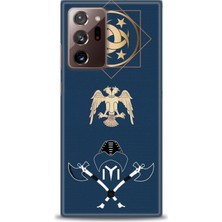 Rulet Samsung Galaxy Note 20 Ultra Hd Baskılı Kılıf + Seramik Tam Kaplayan Ekran Koruyucu 463