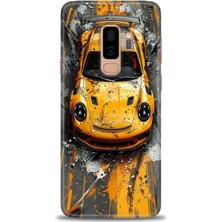 Rulet Samsung Galaxy S9 Plus Hd Baskılı Kılıf + Seramik Tam Kaplayan Ekran Koruyucu 104