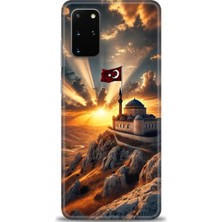 Rulet Samsung Galaxy S20 Plus Hd Baskılı Kılıf + Seramik Tam Kaplayan Ekran Koruyucu 229