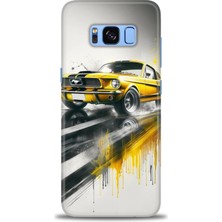 Samsung Galaxy S8 Plus Hd Baskılı Kılıf + Seramik Tam Kaplayan Ekran Koruyucu 108