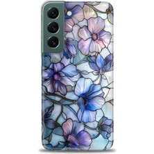 Rulet Samsung Galaxy S22 Hd Baskılı Kılıf + Seramik Tam Kaplayan Ekran Koruyucu 333