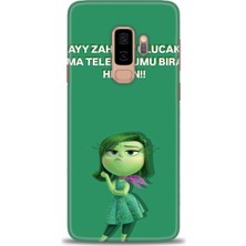 Rulet Samsung Galaxy S9 Plus Hd Baskılı Kılıf + Seramik Tam Kaplayan Ekran Koruyucu 154