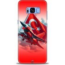 Samsung Galaxy S8 Plus Hd Baskılı Kılıf + Seramik Tam Kaplayan Ekran Koruyucu 38