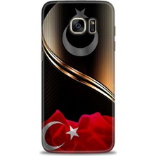 Samsung Galaxy S7 Edge Hd Baskılı Kılıf + Seramik Tam Kaplayan Ekran Koruyucu 33