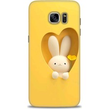 Samsung Galaxy S7 Edge Hd Baskılı Kılıf + Seramik Tam Kaplayan Ekran Koruyucu 71