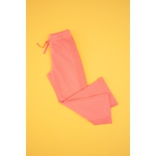 U.S. Polo Assn. Kız Çocuk Neon Pembe Şeritli Eşofman Altı 50317901-VR105