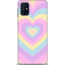 Rulet Samsung Galaxy M51 Hd Baskılı Kılıf + Seramik Tam Kaplayan Ekran Koruyucu 198