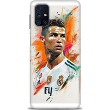 Samsung Galaxy M51 Hd Baskılı Kılıf + Seramik Tam Kaplayan Ekran Koruyucu 7