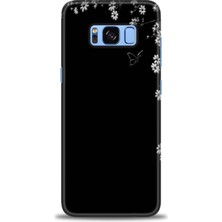 Samsung Galaxy S8 Hd Baskılı Kılıf + Seramik Tam Kaplayan Ekran Koruyucu 140