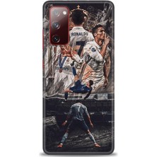 Rulet Samsung Galaxy S20 Fe Hd Baskılı Kılıf + Seramik Tam Kaplayan Ekran Koruyucu 10