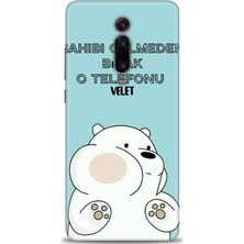 Rulet Xiaomi Mi 9t Kılıf Hd Baskılı Kılıf + Seramik Tam Kaplayan Ekran Koruyucu 160