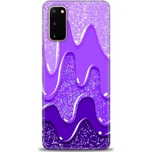 Rulet Samsung Galaxy S20 Hd Baskılı Kılıf + Seramik Tam Kaplayan Ekran Koruyucu 421