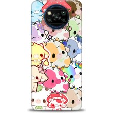 Xiaomi Poco X3 Nfc Kılıf Hd Baskılı Kılıf + Seramik Tam Kaplayan Ekran Koruyucu 491