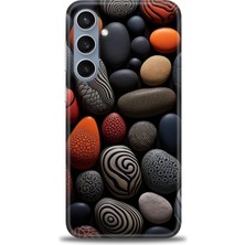 Rulet Samsung Galaxy S25 Hd Baskılı Kılıf + Seramik Tam Kaplayan Ekran Koruyucu 344