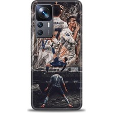 Rulet Xiaomi Mi 12T Kılıf Hd Baskılı Kılıf + Seramik Tam Kaplayan Ekran Koruyucu 10