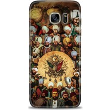 Rulet Samsung Galaxy S7 Edge Hd Baskılı Kılıf + Seramik Tam Kaplayan Ekran Koruyucu 468